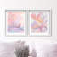 Watercolor Petals Set Framed Graphic Art-355466846-444757371
