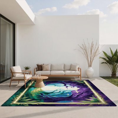 Tapis intérieur et extérieur Hidden Haven