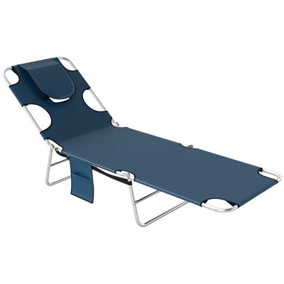 Chic Outdoor Chaise Lounge Chair