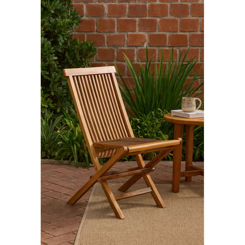 Chaise de patio en bois massif MGP
