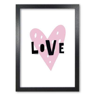 Love Heart Scandi - Print