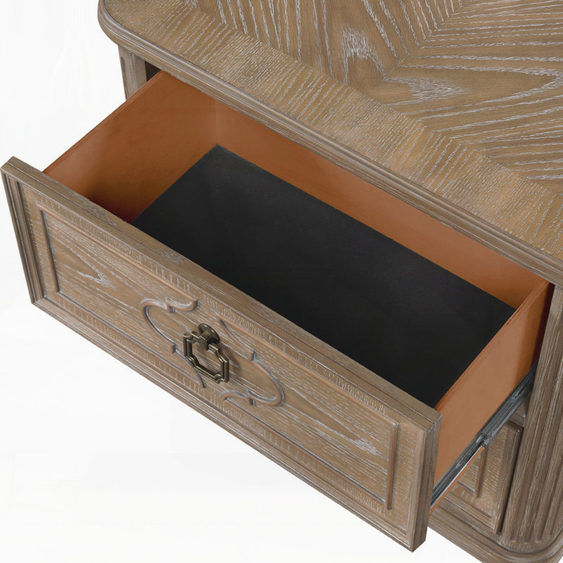 Nightstand, Rustic Oak