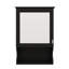Rangement mural de salle de bain de 20 pouces avec miroir, armoire compacte avec porte-149284250