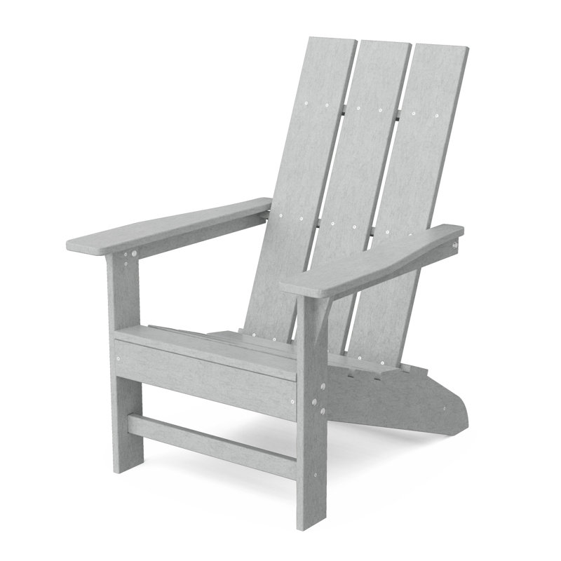 Freedom Modern Adirondack Chair, Light Gray