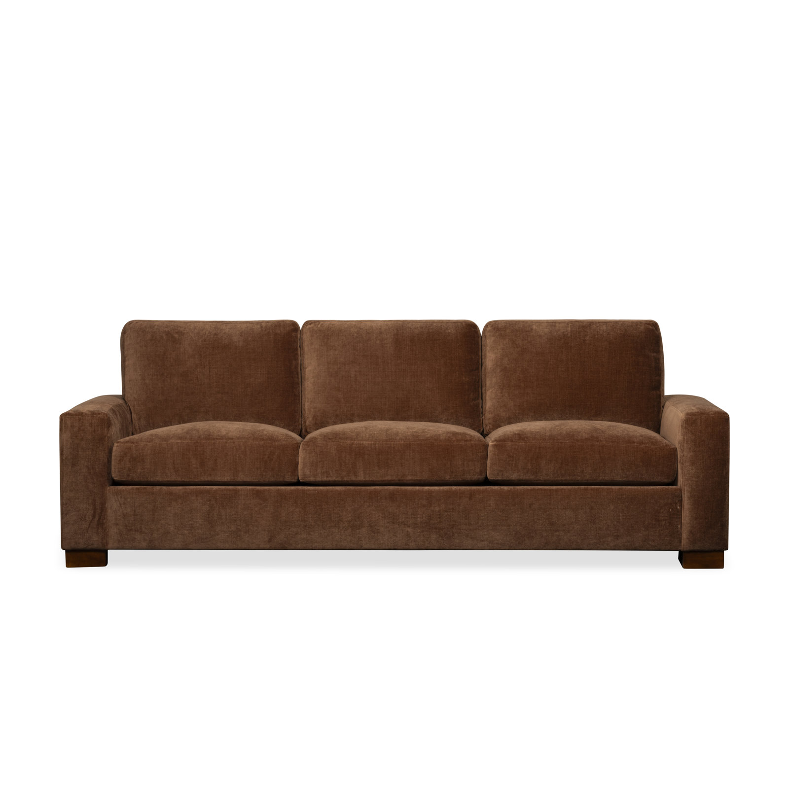 Jonie 100" Upholstered Sofa, Andrew Sienna