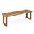 Wood 2 , Natural - Weather- And Sophisticated Bench Of 2 Natural, Resisting Quality