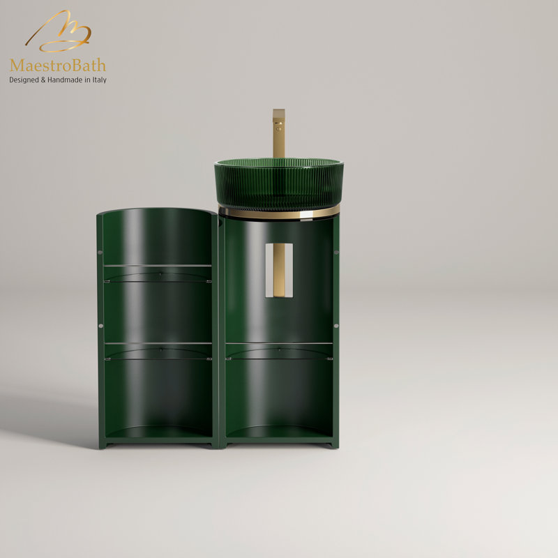 Cavallo 15.7'' W Single Vanity, Green