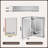 Rectangle LED Medicine Cabinet with Light, Sockets & USBs,Tempered Glass-1406443497