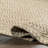 Kazunori Chevon Handmade Flatweave Tasseled Jute Beige Rug-666041513