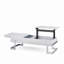 Table basse en bois avec plateau relevable et base en métal-822549256