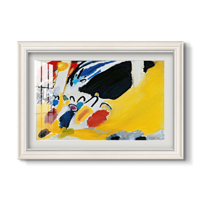 Impression III (Concert), 1911 - Wassily Kandinsky - Estampe encadrée sur mesure