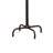 Black Metal Coat Rack