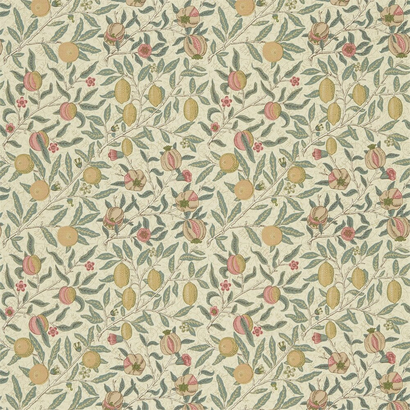 Fruit Fabric, Willow Green/Slate