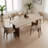 Simple and Light Luxury Design Dining Table
