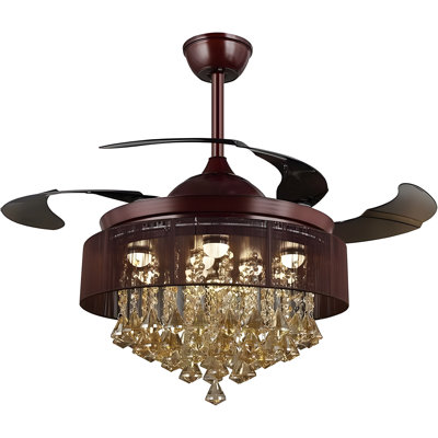 Heineman 42'' Ceiling Fan with LED Lights