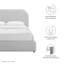 Lit plateforme tapissier Keyné-101181370-101181374
