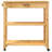vidaXL Kitchen Trolley MONZA 33.1"x15.7"x34.8" Solid Wood Pine-1584898604