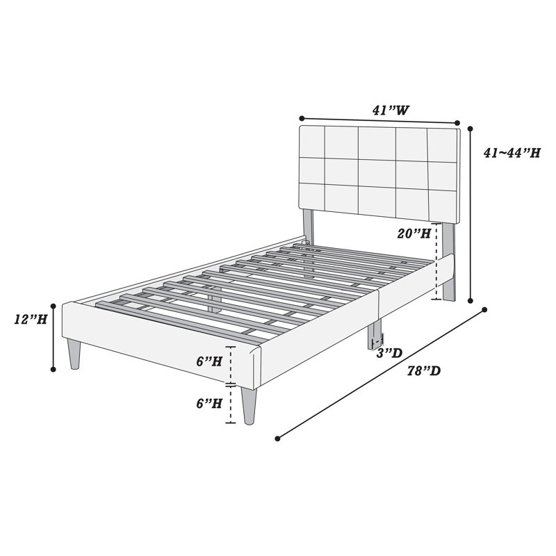 Upholstered Bed