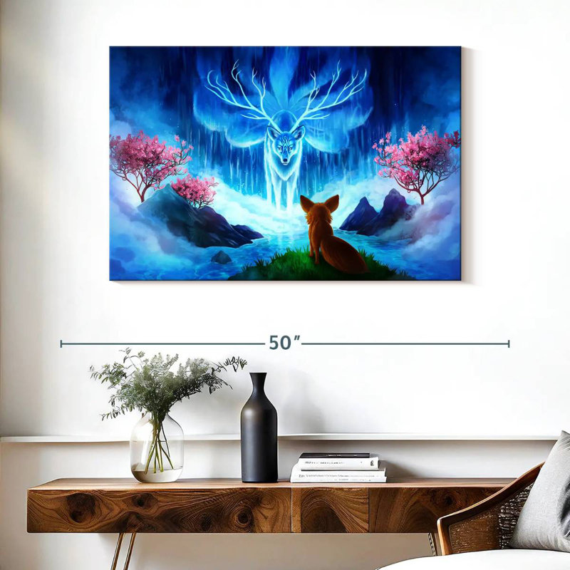 Brampt Wisdom, 26" H x 39" W