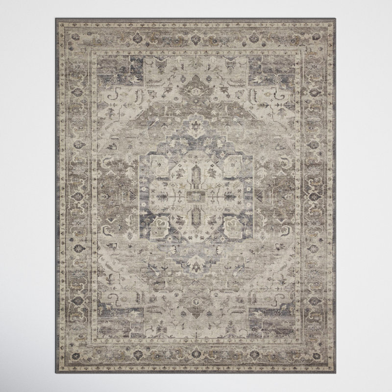 Claribel Oriental Indoor Rug, Square 1'6"