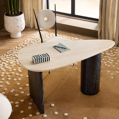 Jonathan Adler Oeuf Travertine Desk