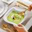 30-piece Marbling Grey Porcelain China Dinnerware Set, Service For 6 