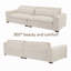 104" Modern 3-Seat Sofa Couch