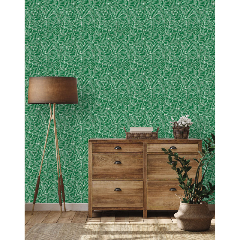 Panneau de papier peint Eshelman, L 18,75 po x L 25 po, Vinyle