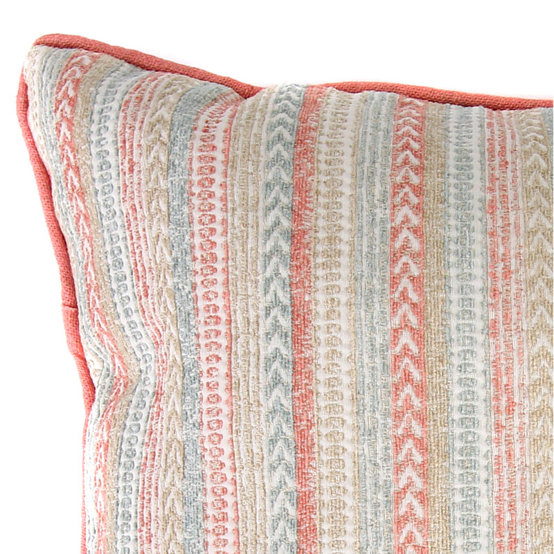 18" x 18" Indoor Throw Pillow, Ellyn Coral