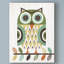« folking hibou earth », art sur toile-33426974