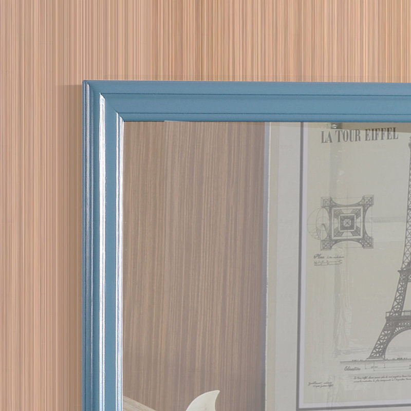 Miroir d'appoint Basic Basic, pour la décoration intérieure, Sarcelle