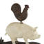 Sculpture décorative d'animaux de ferme empilés en pierre synthétique-86642907-86642906