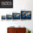 Map Series-II -Framed Print - Restickable