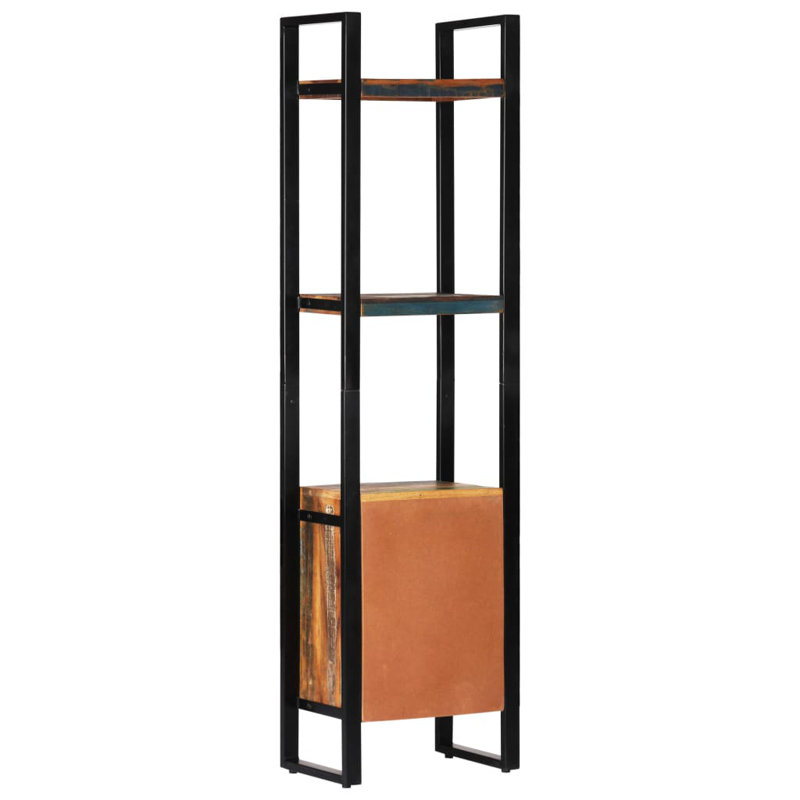 Partee 171cm H x 45cm W Solid Wood Etagere Bookcase