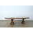 Manfro Extendable Solid Wood Base Dining Table