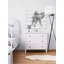 «Aliya Playful Elephant Print» sur bois blanc-1602093562
