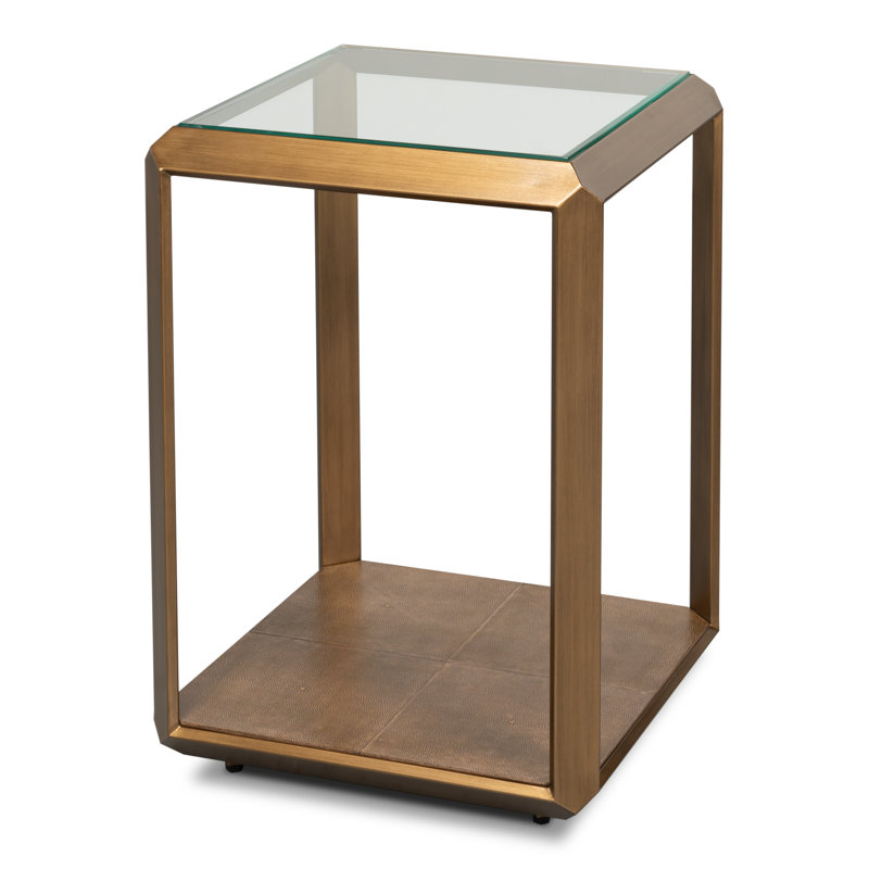 Gilbert Glass End Table