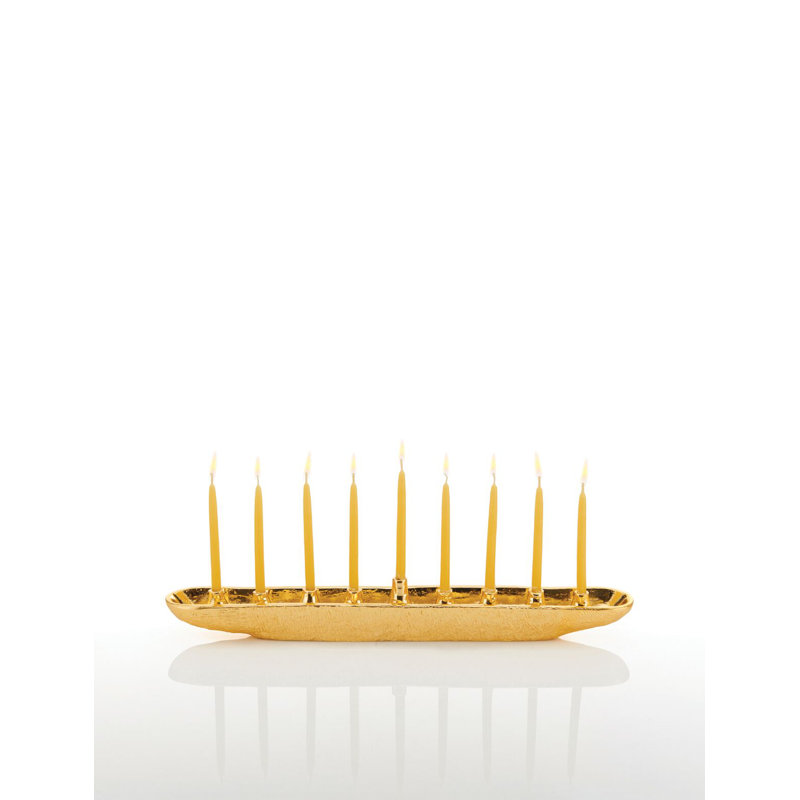 Nest Menorah Metal Candelabra