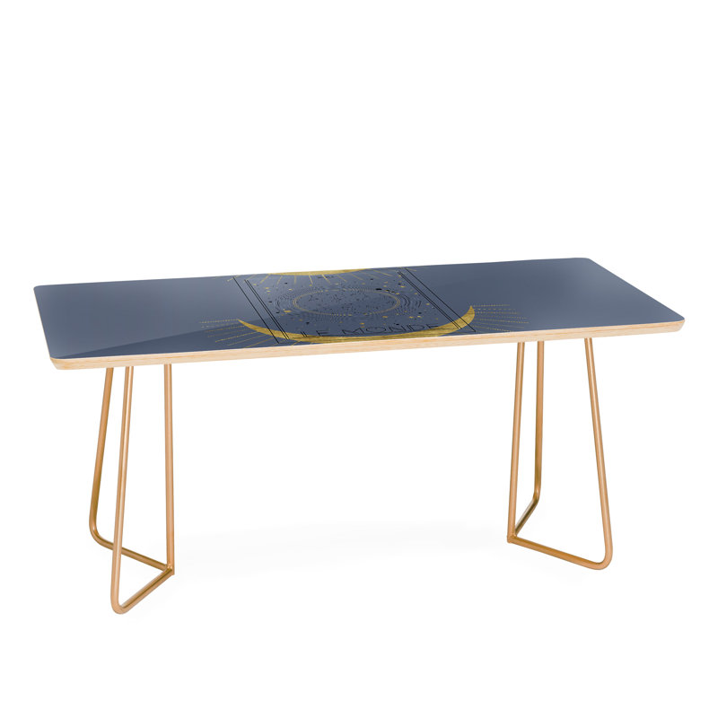 Table basse world tarot, Or