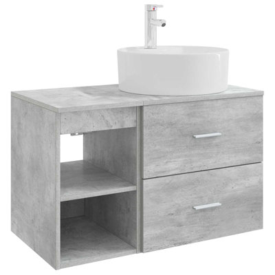 Vanity & Mirror Set