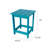 Harper All-Weather Square Adirondack HDPE Plastic/Resin Outdoor Side Table-1635983131
