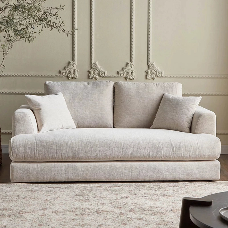 American Retro Fabric Sofa