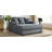 55" Oversized Chaise Lounger Modern Style Sofa Couch