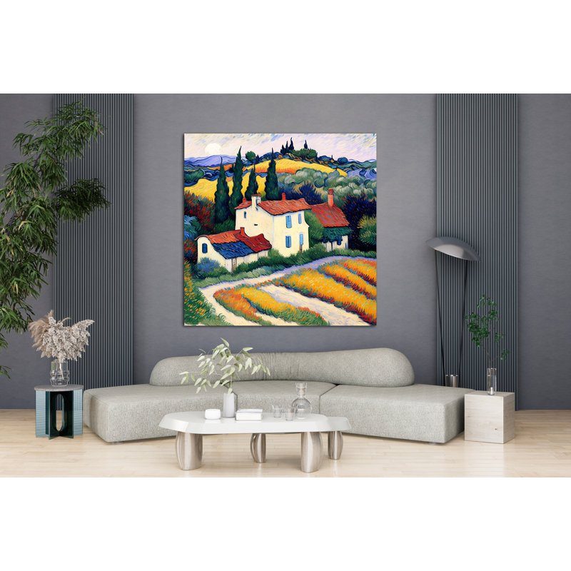 Tuscan Vineyards, 36" H x 36" W
