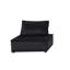 Canapé modulaire en velours noir 5 pièces Anna