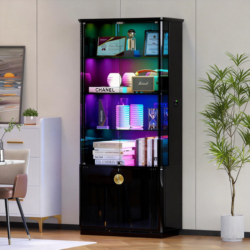 Display Cabinet, White