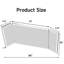 Miroir mural pliable à trois volets avec rétroéclairage, miroir grossissant 10x, gradateur, désembueur-111660104