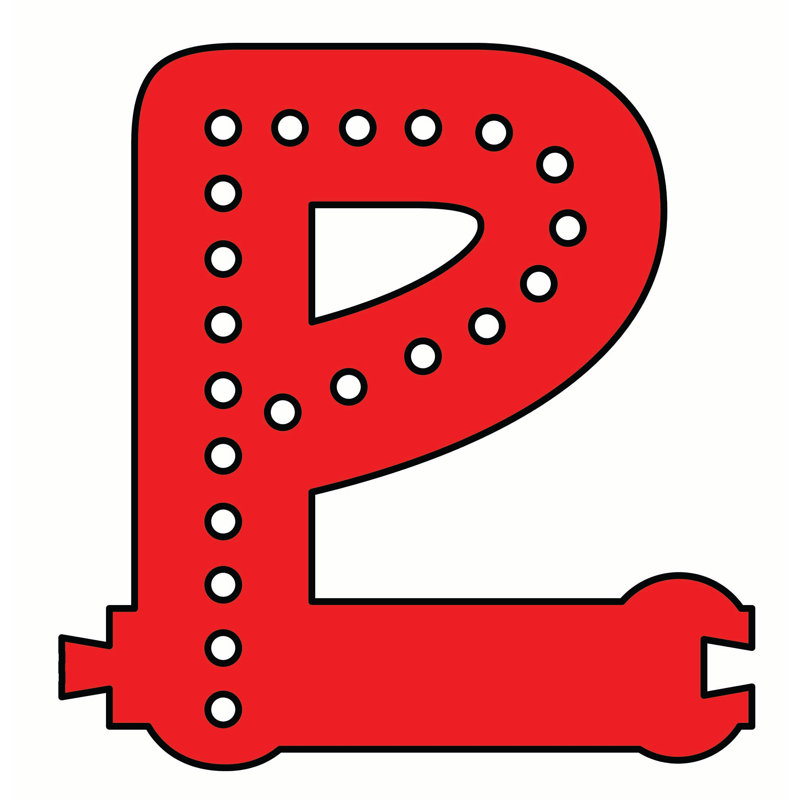 Danni 6.5'' No Subject Themed Marquee Sign, P