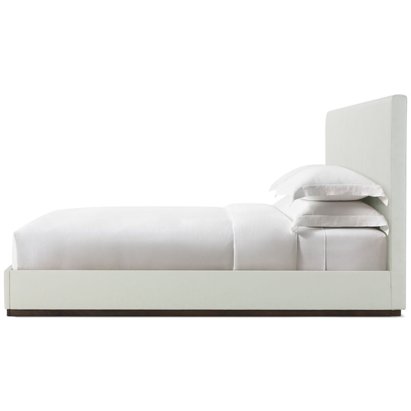 Madrid/WRC Leather Bed, White