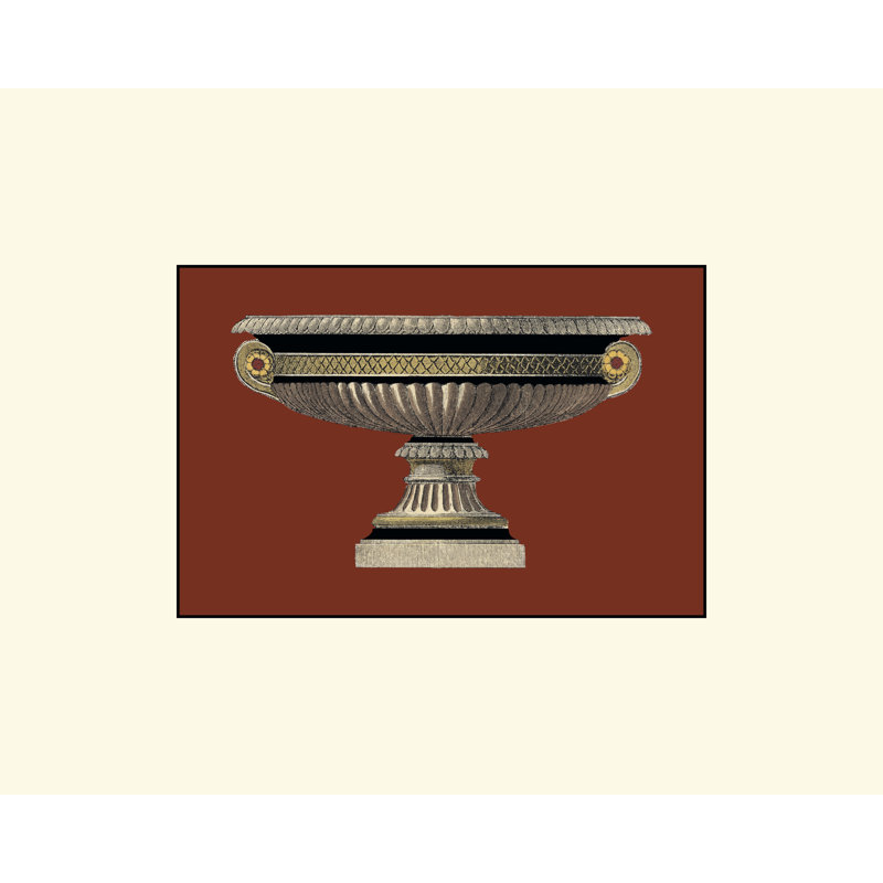 Small Antique Vase I by Da Carlo Antonini - Wrapped Canvas Art Prints, 51cm H x 76cm W x 3.8cm D